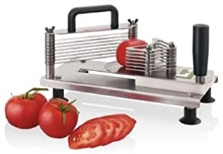 Acero inoxidable cortador de tomate Tellier - cortador de profesionales que mm 5-5 rebanadas en segundos!