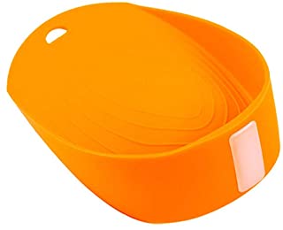 Cortadora de verduras Protector de mano de corte de vegetales Silicona multifuncional anti-corte de mano Protector de vegetales Naranja mandolina de cocina