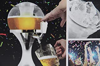 InnovaGoods - Ball Dispensador de cerveza refrigerante- PMMA - Plateado