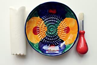 JOSKO Produkte Wildblumen Reibeteller Juego de platos para rallar- ceramica- arcoiris