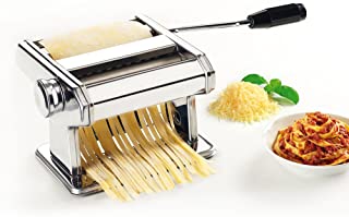 Metaltex Maquina para Pasta Italiana- Acero- Gris- 35x19x14 cm