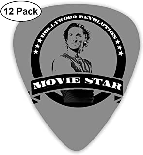 Moda Matthew McConaughey Hollywood Revolution Guitar Picks (paquete de 12) para guitarra electrica- guitarra acustica- mandolina