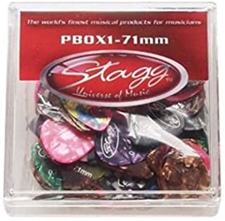 Stagg Celluloid Standard - P?as (100 unidades- 96?mm)- varios colores