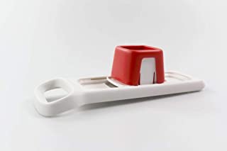 Tupperware Mandolina Mini con rallador Blanco Rojo