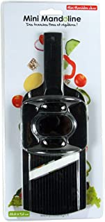 YOKO DESIGN 1166 - Mini mandolina (PVC- Cuchilla de ceramica- 26-3 x 3-3 x 9-3 cm)- Color Negro